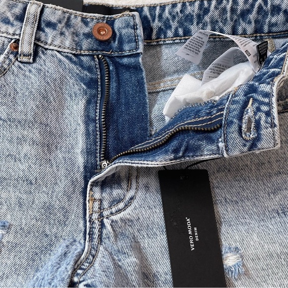 Vero Moda Joana High Rise Acid Shorts size XS - Picture 5 of 7